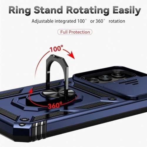 Slide Ring case for Xiaomi Redmi Note 11 PRO blue