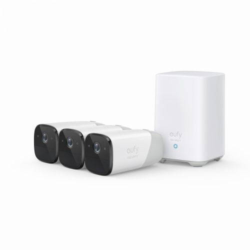 Omrežna nadzorna kamera Eufy eufyCam 2 Pro z Wi-Fi in Eufy HomeBase 2