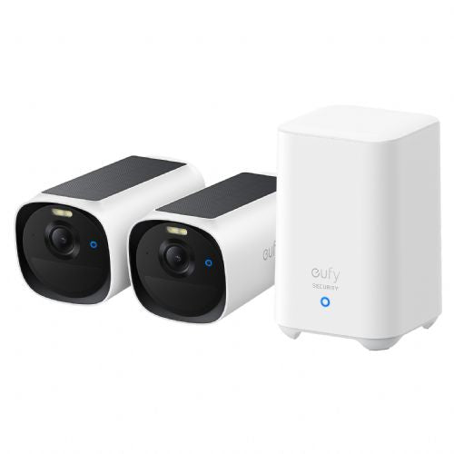 Eufy eufyCam E40 IP66 security camera, 2 cameras, night vision, Wi-Fi, 13000 mAh battery