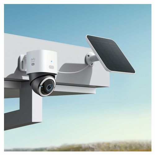 Varnostna kamera Eufy S330 4K, 360° panoramski pogled, nočni vid, Wi-Fi/4G, baterijsko napajanje, sončna celica
