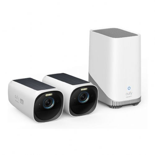 Eufy eufyCam 3 4K Security Camera, Wireless, Solar Powered, Night Vision, 1TB SSD Local Storage