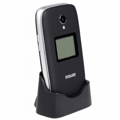 EVOLVEO Easyphone FS EP-771 flip phone with buttons for the elderly 4G black