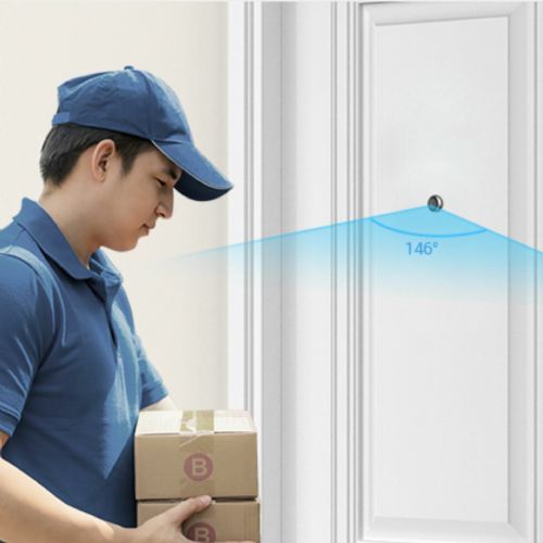 EZVIZ digital peephole camera with screen silver HP2 2.0MP