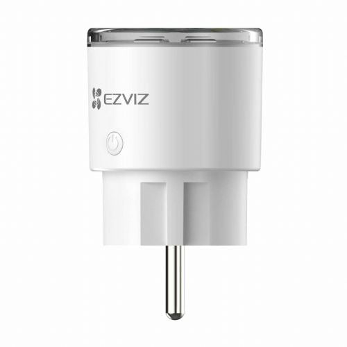 Ezviz T30-10E WiFi Smart Socket, Power Meter, Voice Control, 10A/2500W, Surge Protection