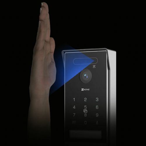 Ezviz HP7 Pro 4K Smart Doorbells and Intercoms, 8MP Camera, 8" Touchscreen, Face and Palm Recognition, WiFi 6, Color Night Vision