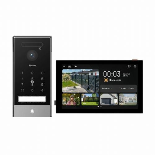 Ezviz HP7 Pro 4K Smart Doorbells and Intercoms, 8MP Camera, 8" Touchscreen, Face and Palm Recognition, WiFi 6, Color Night Vision