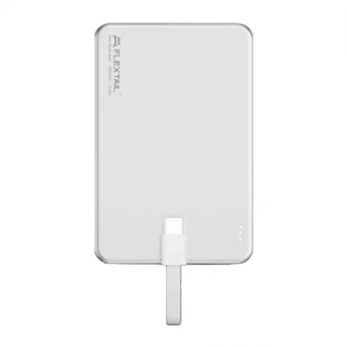 Power bank Flextail Zero Power 5000 mAh metal, portable, silver