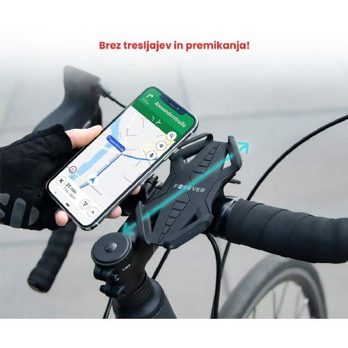 FOREVER BH-120 silicone bicycle phone holder