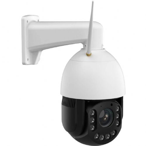 Varnostna kamera Foscam SD4H WiFi, PTZ, vodoodporna, senzor aktivnosti, združljiva z Google Nest, črna