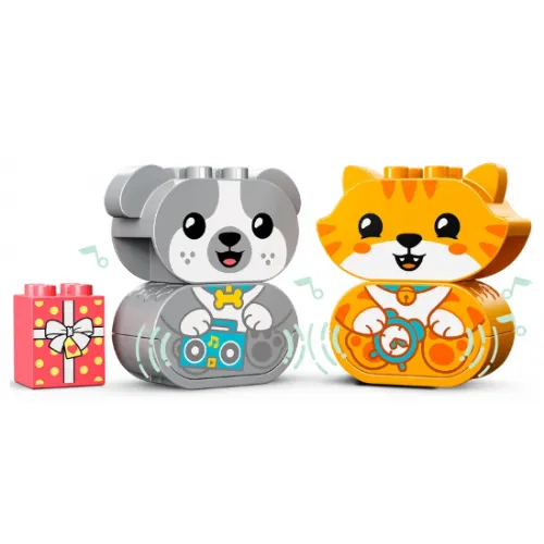 Kocke Lego Duplo®: Moj prvi kužek in mucka z zvoki (10977)