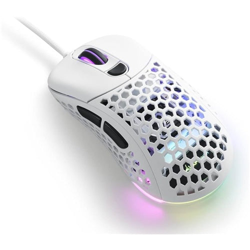 Gaming miška Sharkoon Light 200, bela