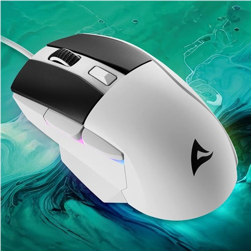 Gaming miška Sharkoon Skiller SGM35, bela