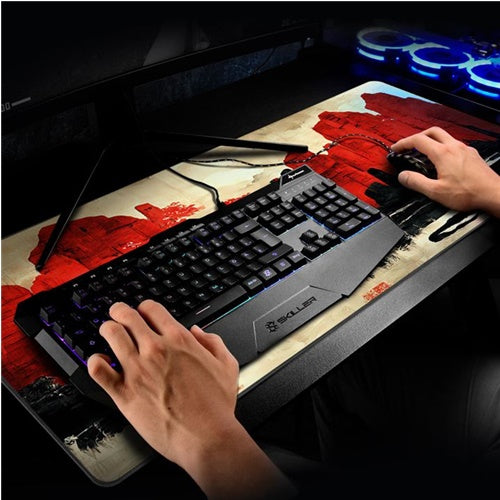 Gaming podloga za miško Sharkoon Skiller SGP30 XXL D3, večbarvno