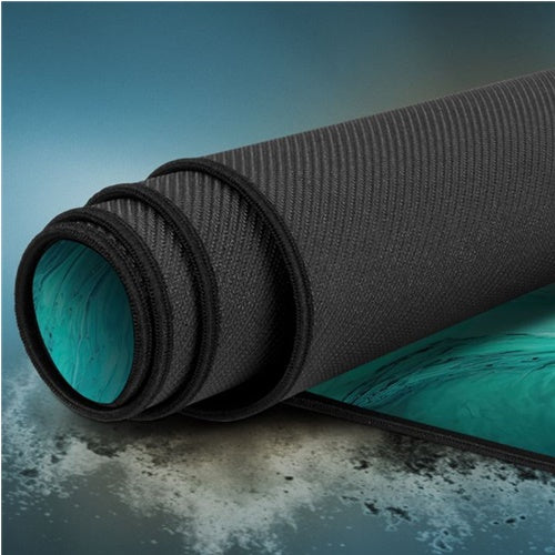 Gaming podloga za miško Sharkoon Skiller SGP30 XXL D4, modra/zelena