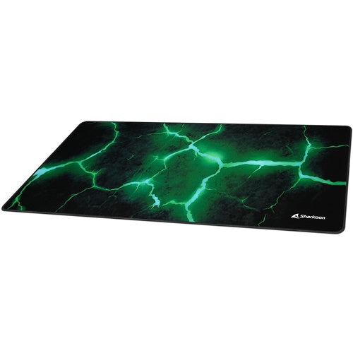 Gaming podloga za miško Sharkoon Skiller SGP30 XXL Stone, črna/zelena