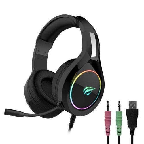 Gaming slušalke Havit GAMENOTE H2232D RGB USB+3.5mm