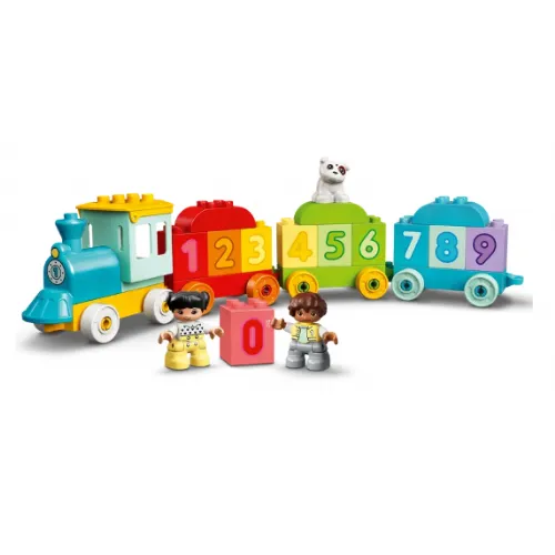 Lego Duplo® bricks: Number train - learning to count (10954)