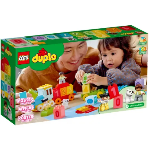 Lego Duplo® bricks: Number train - learning to count (10954)