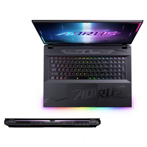 Prenosni računalnik Gigabyte AORUS MASTER 18 CU9 275HX, 18" WQXGA 240Hz Mini-LED, GeForce RTX 5090 24GB, 64GB RAM, 4TB SSD,DE, Win11 Pro, črna