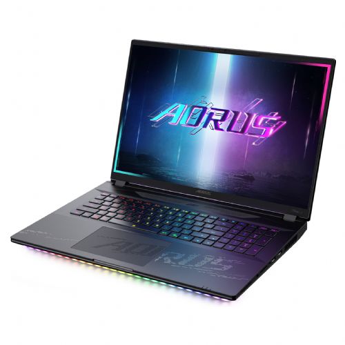 Prenosni računalnik Gigabyte AORUS MASTER 18 CU9 275HX, 18" WQXGA 240Hz Mini-LED, GeForce RTX 5090 24GB, 64GB RAM, 4TB SSD,DE, Win11 Pro, črna