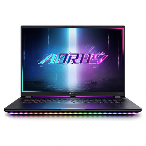 Prenosni računalnik Gigabyte AORUS MASTER 18 CU9 275HX, 18" WQXGA 240Hz Mini-LED, GeForce RTX 5090 24GB, 64GB RAM, 4TB SSD,DE, Win11 Pro, črna