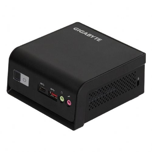 Mini računalnik Gigabyte BRIX Barebone GB-BTIP-N150 Intel N150, DDR5, do 16GB RAM, podpora SSD/HDD, Wi-Fi/LAN, brez OS
