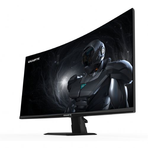 Monitor Gigabyte GS27FC2 (68,6 cm (27"), črna, FullHD, VA, ukrivljen, HDR-Ready, 240Hz panel)