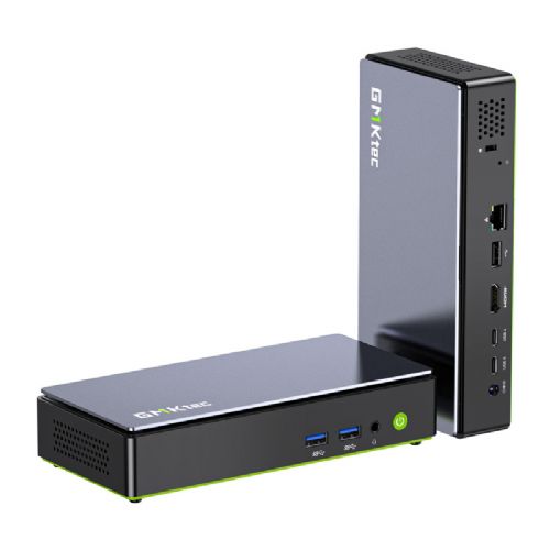 Mini računalnik GMKtec K13 s procesorjem Core Ultra 7 256V, 16 GB RAM-a, 512 GB pomnilnika in sistemom Windows 11 Pro