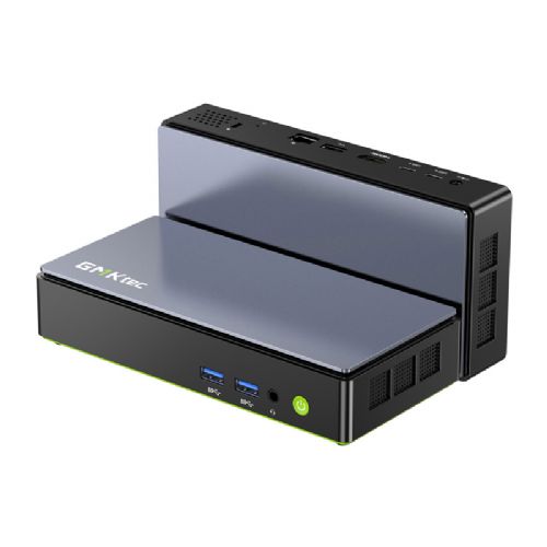 Mini računalnik GMKtec K13 s procesorjem Core Ultra 7 256V, 16 GB RAM-a, 512 GB pomnilnika in sistemom Windows 11 Pro