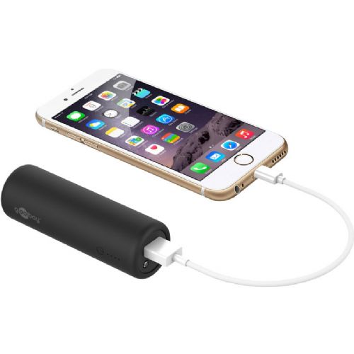 GOOBAY Bike-Power 5000 mAh LED Flashlight Bike Mount Portable Battery