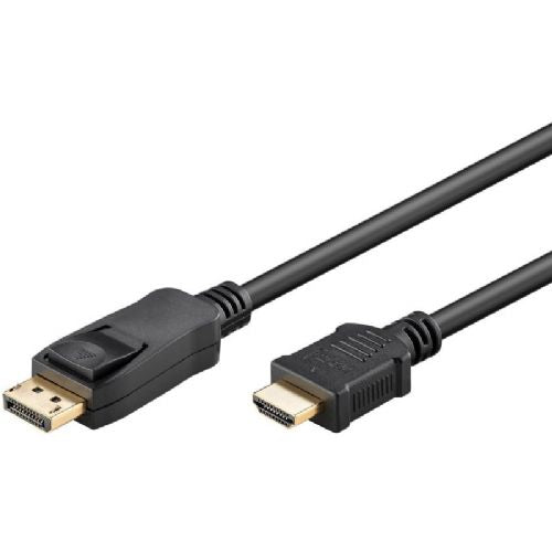 Cable GOOBAY DisplayPort (M) / HDMI (M) Type A gold-plated 2 m