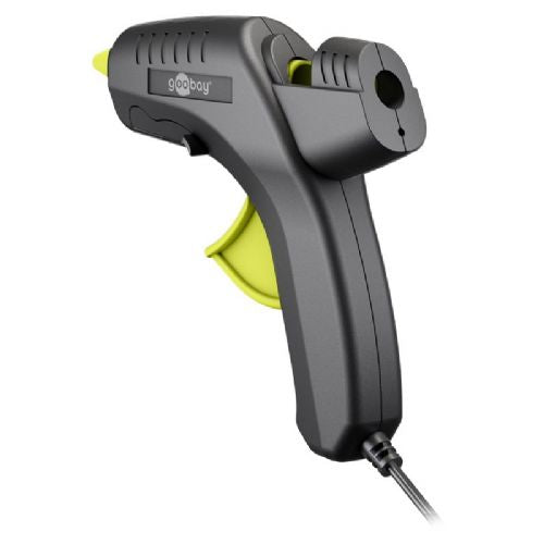 Goobay Premium 80W glue gun, fast heating, 11 mm cartridges, protective cap, stand