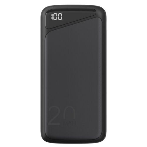 GOOBAY PowerBank 20,000mAh USB-C 3.0 Quick-Charge Black Portable Battery
