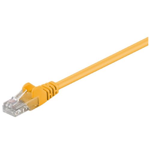 GOOBAY U/UTP CAT 5e LAN patch 2m yellow connection cable