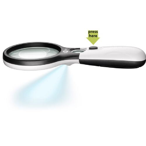 GOOBAY Reading LED Magnifying Glass