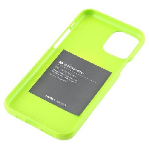 Goospery Jelly slim silicone case (0.3) for iPhone 11 - green
