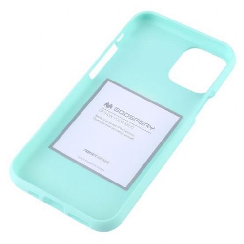 Goospery soft feeling silicone case for iPhone 12 Pro Max - mint