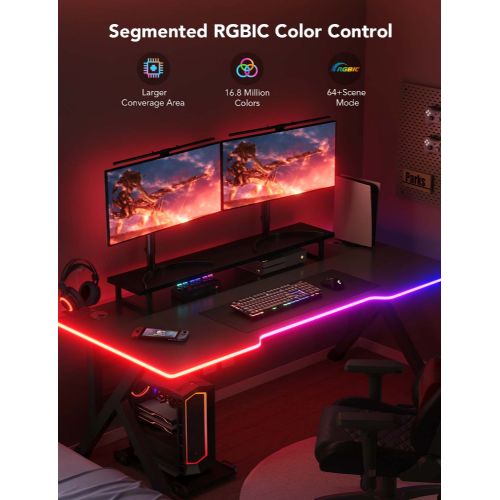 GOVEE RGBIC LED Neon Rope Lights for Desks 3m