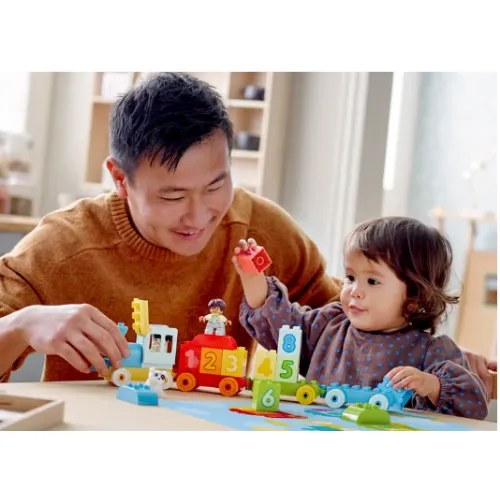 Lego Duplo® bricks: Number train - learning to count (10954)