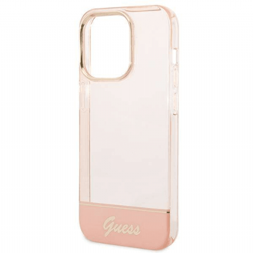GUESS GUHCP14XHGCOP case for iPhone 14 Pro Max - pink