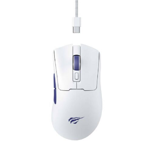Žična igralna miška Havit MS966 RGB (bela)