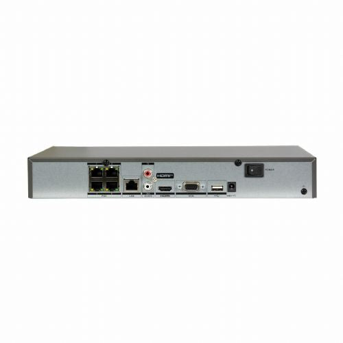 HiLook video recorder 4-channel PoE NVR IP NVR-104MH-K/4P