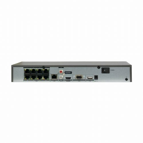 HiLook video recorder 8-channel PoE NVR IP NVR-108MH-K/8P