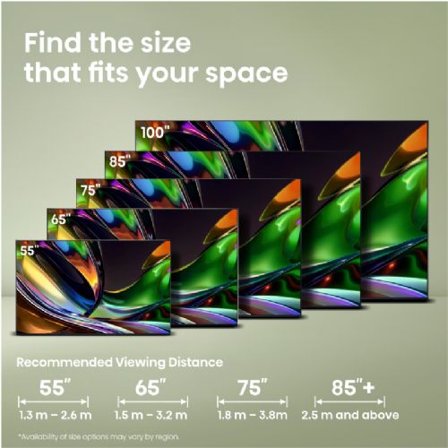 Televizor Hisense 65UR8S, 164 cm (65"), 4K RGB MiniLED, 180 Hz, VIDAA Smart TV, Dolby Atmos