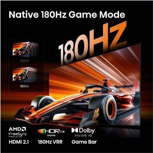 Televizor Hisense 65UR8S, 164 cm (65"), 4K RGB MiniLED, 180 Hz, VIDAA Smart TV, Dolby Atmos