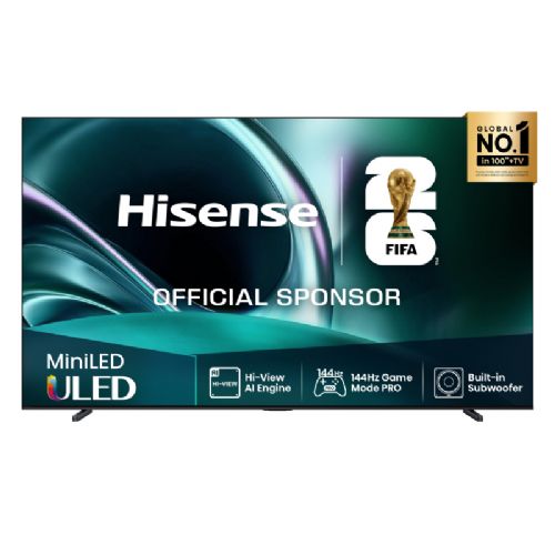 Televizor Hisense 85U7Q, 215 cm (85"), 4K Ultra HD 3840x2160, TV ULED (Mini LED), 165 Hz, Dolby Vision Atmos, VIDAA Smart TV