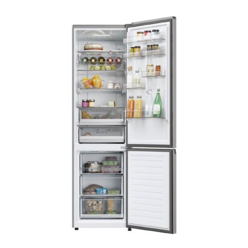 Hladilnik HAIER HDPW5620DNPK, 205 cm, D, 406 l, 2-vratni, Inox 34005471