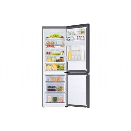 Hladilnik Samsung RB34C652EB1/EF, 227 l + 114 l, razred E, črn