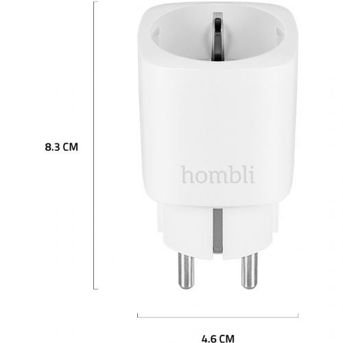 Hombli pametna vtičnica EU, bela