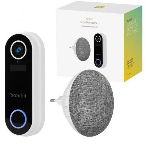 Hombli pametni zvonec 2 (bel) + gong